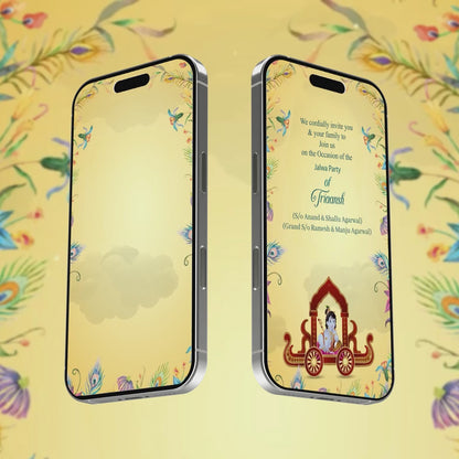 Kua Poojan Invitation Video | E‑card | AI-1332