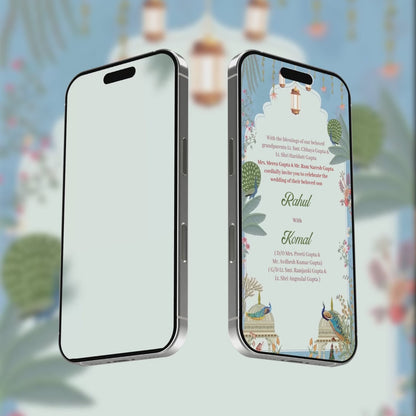 Digital Wedding Invitation Video | AI-1525