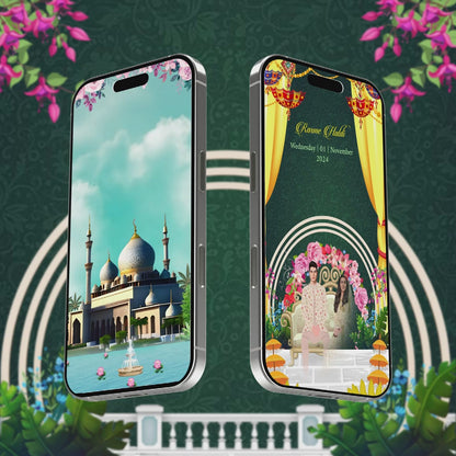 Muslim Wedding Invitation Video | Majestic | AI-1264