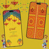 Rajasthani Wedding Invitation Video | floral design | AI-1222