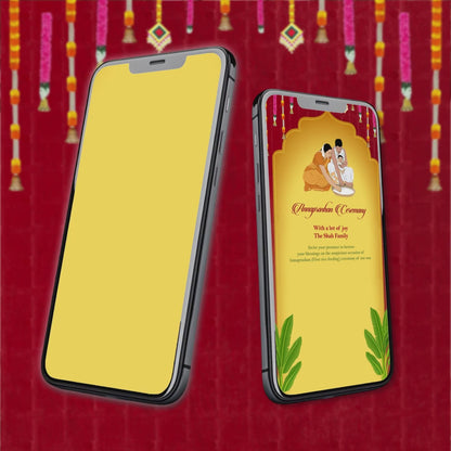 Annaprashan Invitation Video | Rice Ceremony Invitation | AI-1453