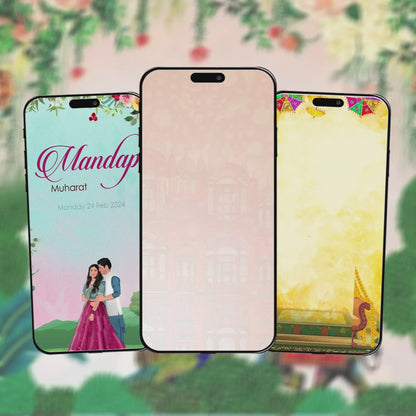 Digital Wedding Invitation Video | Elegance Theme | AI-1310