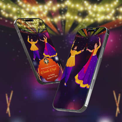 Navratri Festival Invitation Video | Garba night | AI-1297
