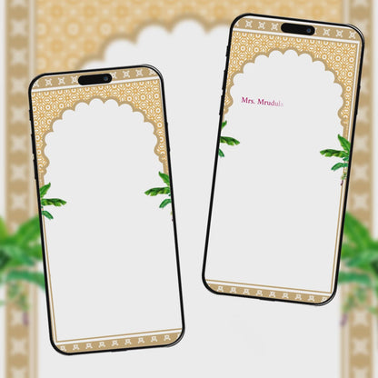 Baby Naming Ceremony | Cradle Ceremony Invitation Video | AI-1052