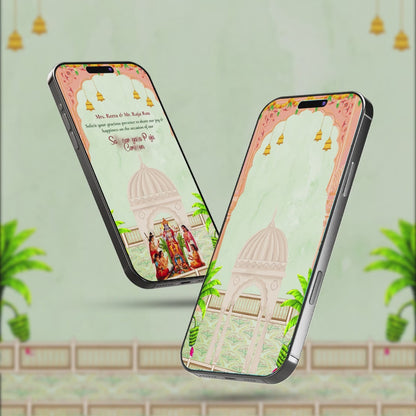 Satyanarayan Katha Invitation Video | E card |  AI-1277