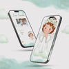 Baptism Ceremony Invitation Video | Floral Design | AI-1082