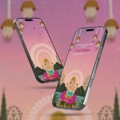 Ganesh Chaturthi Invitation Video | AI-1501