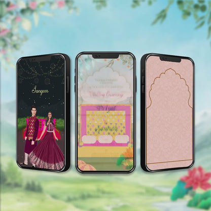 Uttarakhandi Wedding Invitation Video | Digital Invite | AI-1287