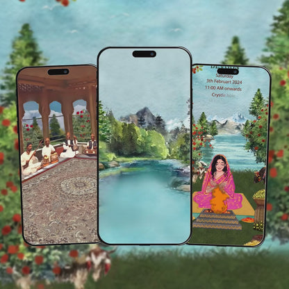 Kashmiri Wedding Invitation Video | AI-1403