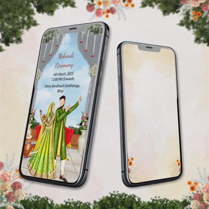 Muslim Wedding Invitation Video | Nikah & Walima | AI-1416
