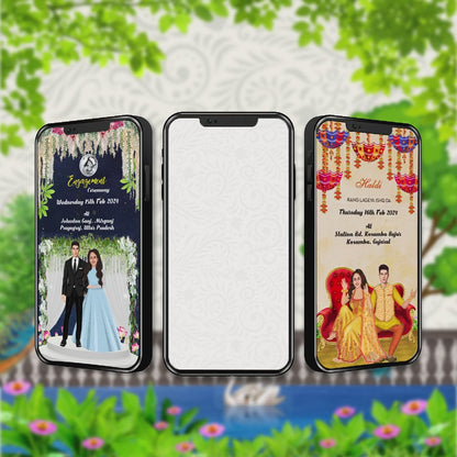 Wedding Video Invitation | Modern Theme | AI-1027
