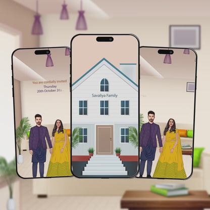 House Warming Ceremony | Elegant Minimalist Design |  AI-1138
