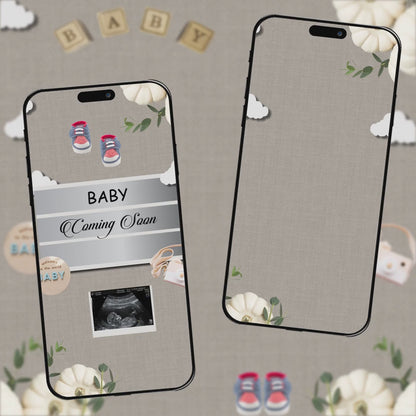 Pregnancy Announcement Video Invitation | Custom Pregnancy Announcement | AI-1034