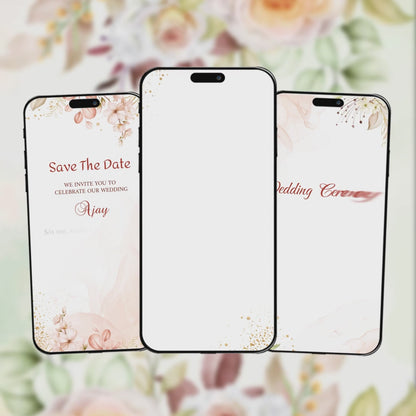 Digital Wedding Invitation Video | Beautifully crafted |AI-1376